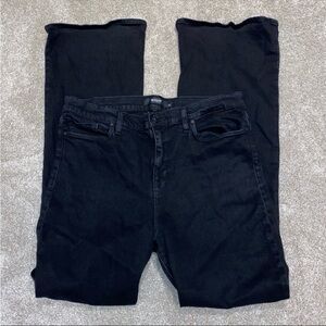 Hudson Jeans Nico Boot Black Flare‎ Jeans Size 33